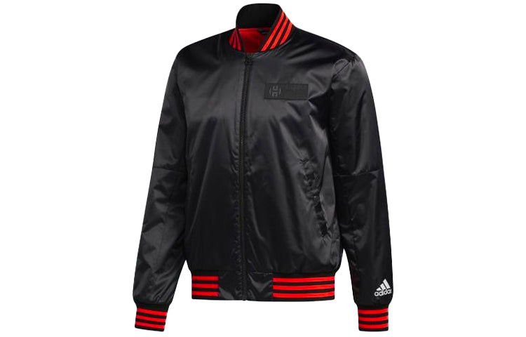 adidas Hrdn Jkt Bb Sho Casual Sports Basketball Jacket Black DX6797