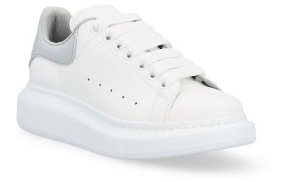 (WMNS) Alexander McQueen Larry Oversize Sneakers 'White Grey' 697101WIBND9766