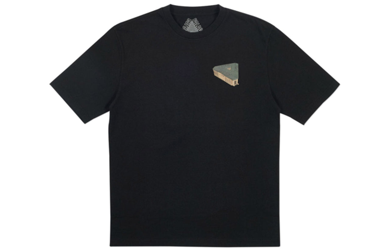 PALACE Palazzo Black Creative Printing Short Sleeve Unisex P18SS001