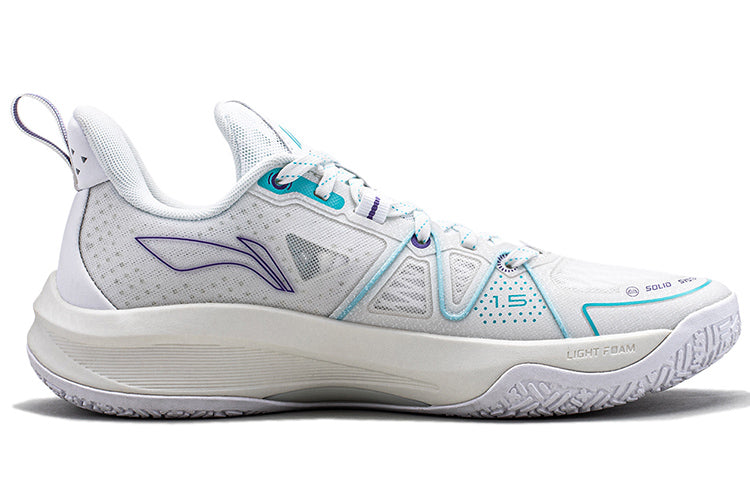 Li-Ning Light Speed 1.5 Low 'White Blue Purple' ABAT101-3