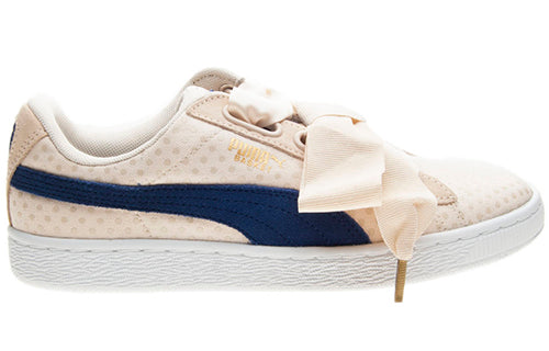 (WMNS) PUMA Basket Heart Denim 'Oatmeal Twilight Blue' 363371-03