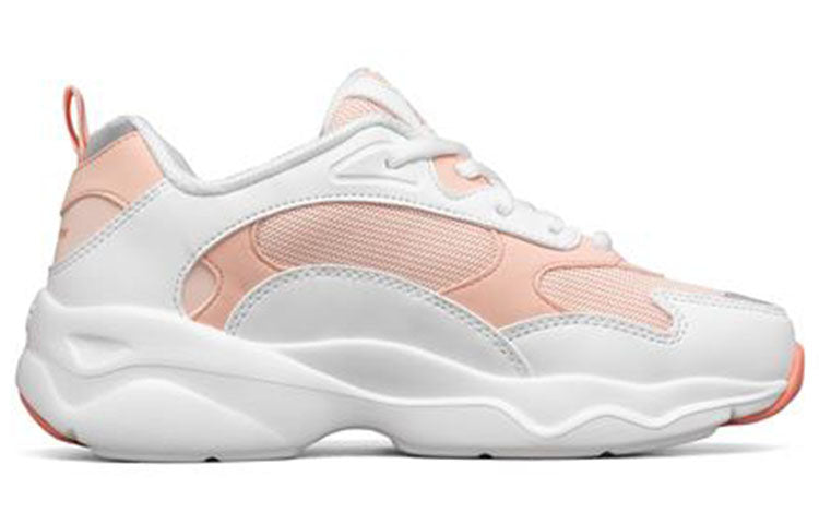 (WMNS) Skechers D lites Airy Sneakers White/Orange 88888359-WCRL