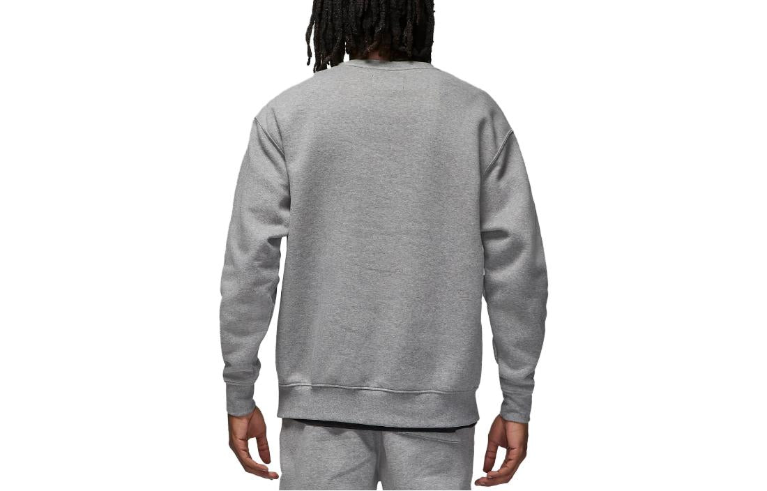 Air Jordan Fleece Crewneck Sweatshirt 'Grey' DQ7520-091