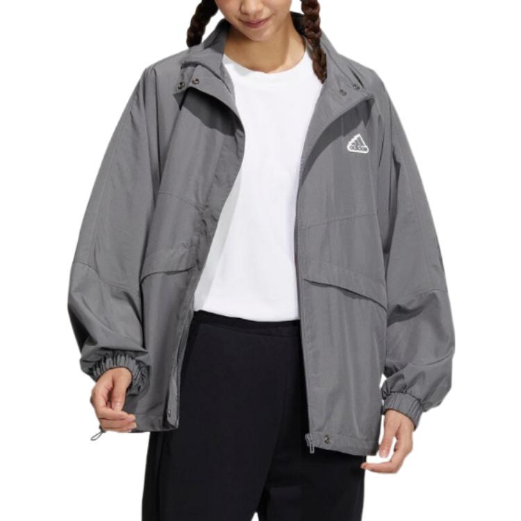 (WMNS) adidas Word Jacket 'Grey' IA5248