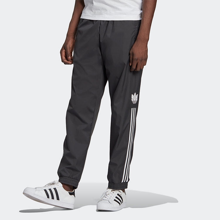 adidas originals Adicolor 3d Classic Bundle Feet Sports Running Long Pants Black GN3543