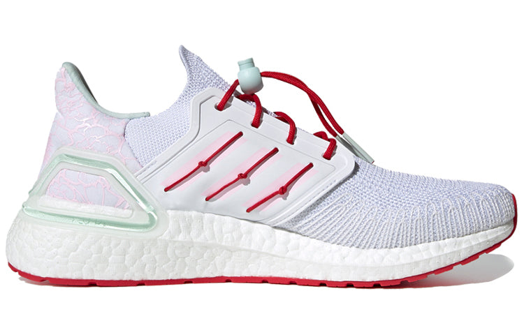 adidas UltraBoost 20 'White Scarlet' H01421