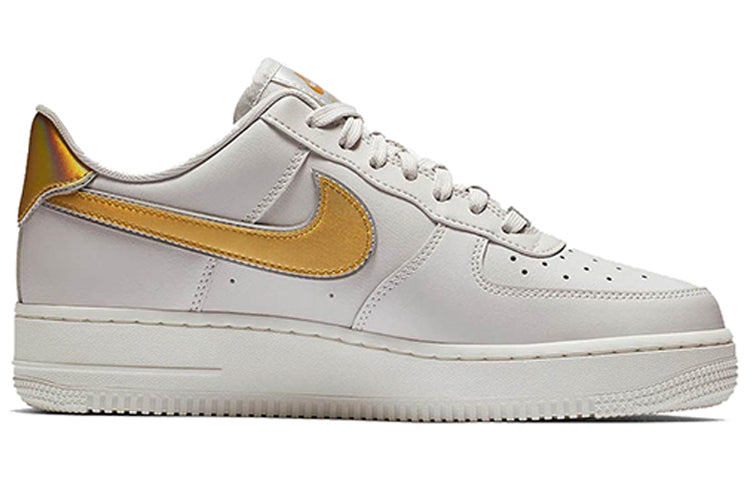 (WMNS) Nike Air Force 1 Low 'Metallic Platinum Metallic Gold' AR0642-001