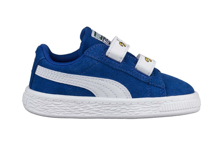 (PS) PUMA Minions Suede V Ps Casual Shoes Blue/White 365528-02
