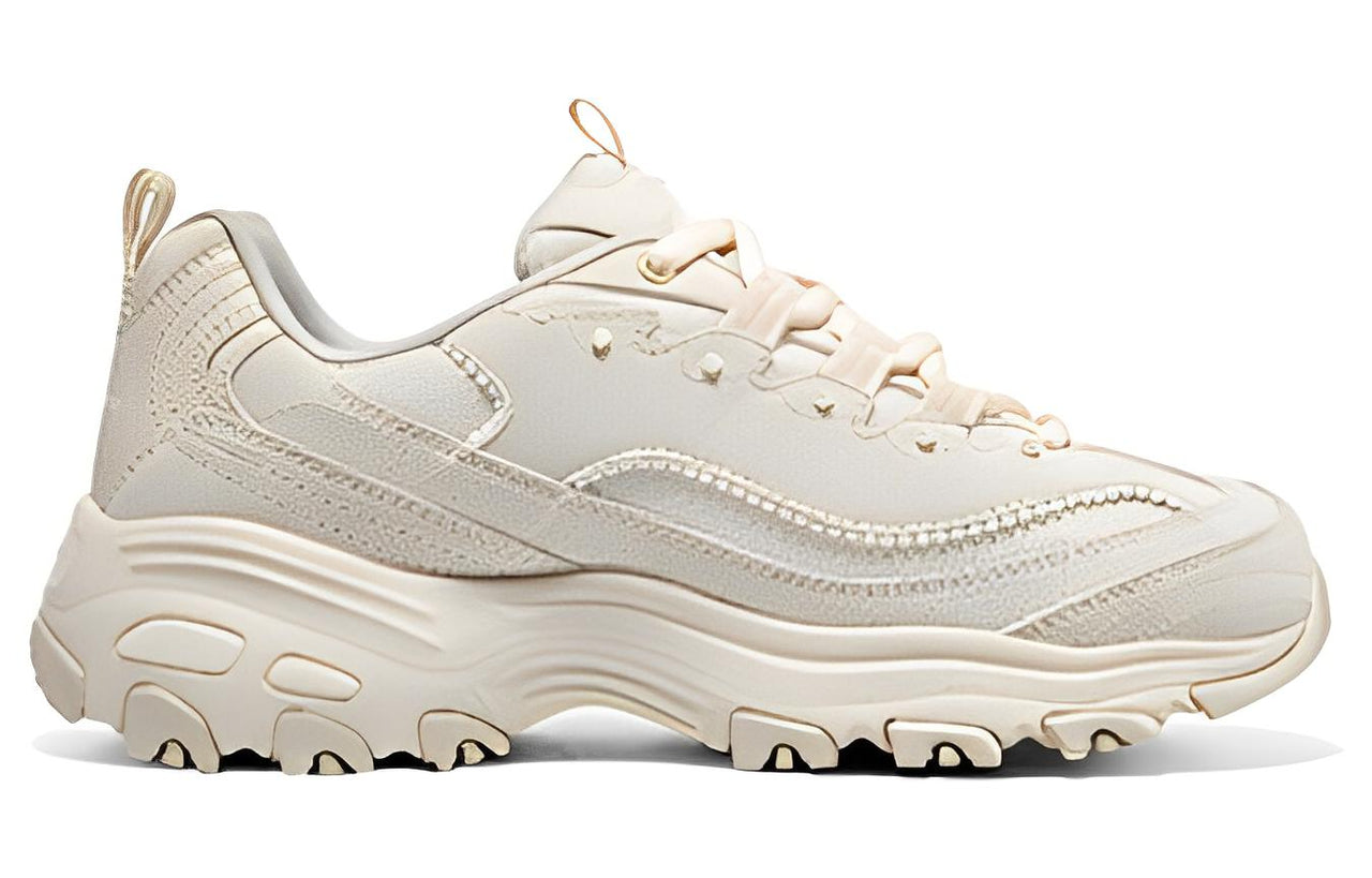 (WMNS) Skechers D'LITES 'White' 896189-NAT
