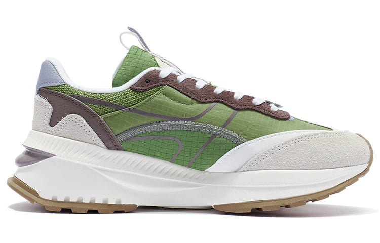 (WMNS) Li-Ning Cosmos EVO 'White Green Brown' AGCR228-4