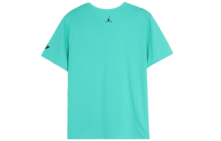 Air Jordan CP3 Paul Athleisure Casual Sports Short Sleeve Green 719728-348