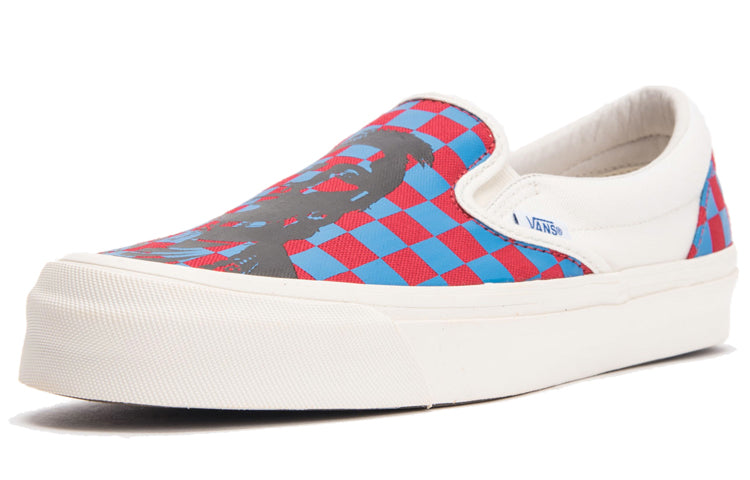 Vans John Van Hamersveld x OG Slip-On 'Red Blue' VN000UDFQLT