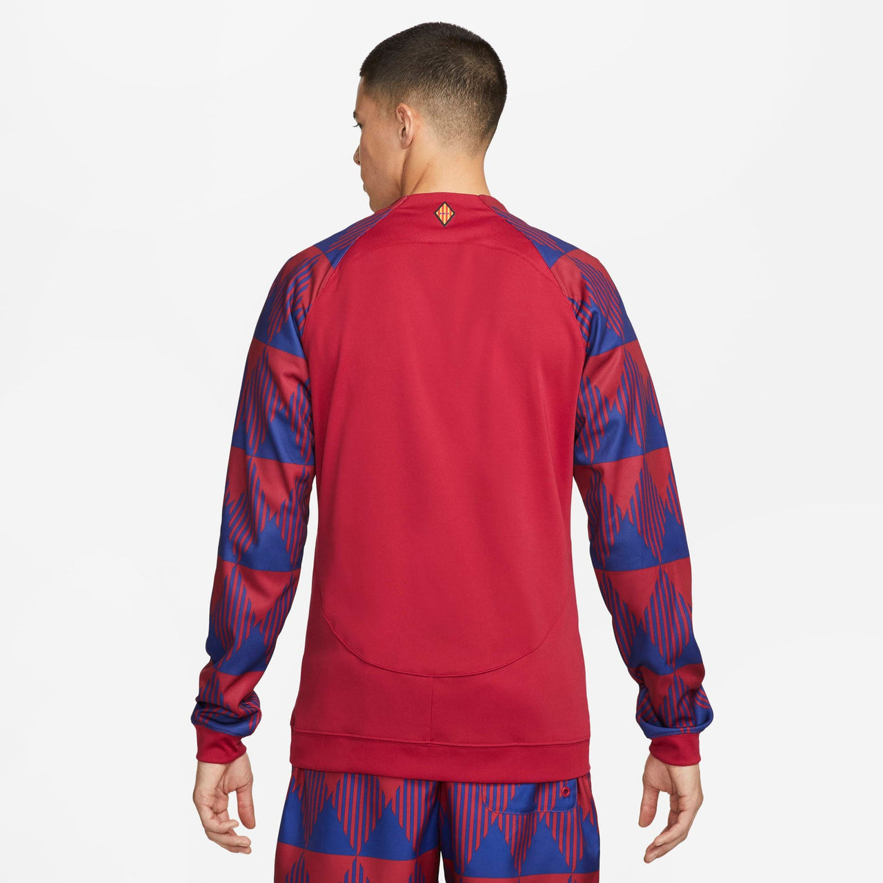 Nike FC Barcelona Academy Pro Full-Zip Knit Soccer Jacket 'Red' FB3043-620