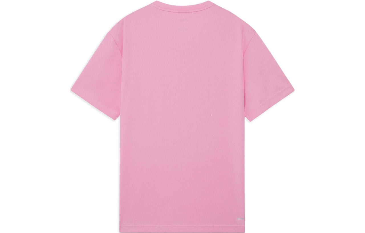 Li-Ning Graphic Quick-Drying Badminton T-shirt 'Pink' AHSS471-4