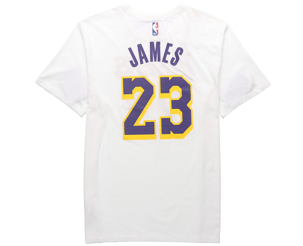 Nike NBA Jersey Short Sleeve limited Lakers LeBron James 23 Asia Edition White AR4888-109