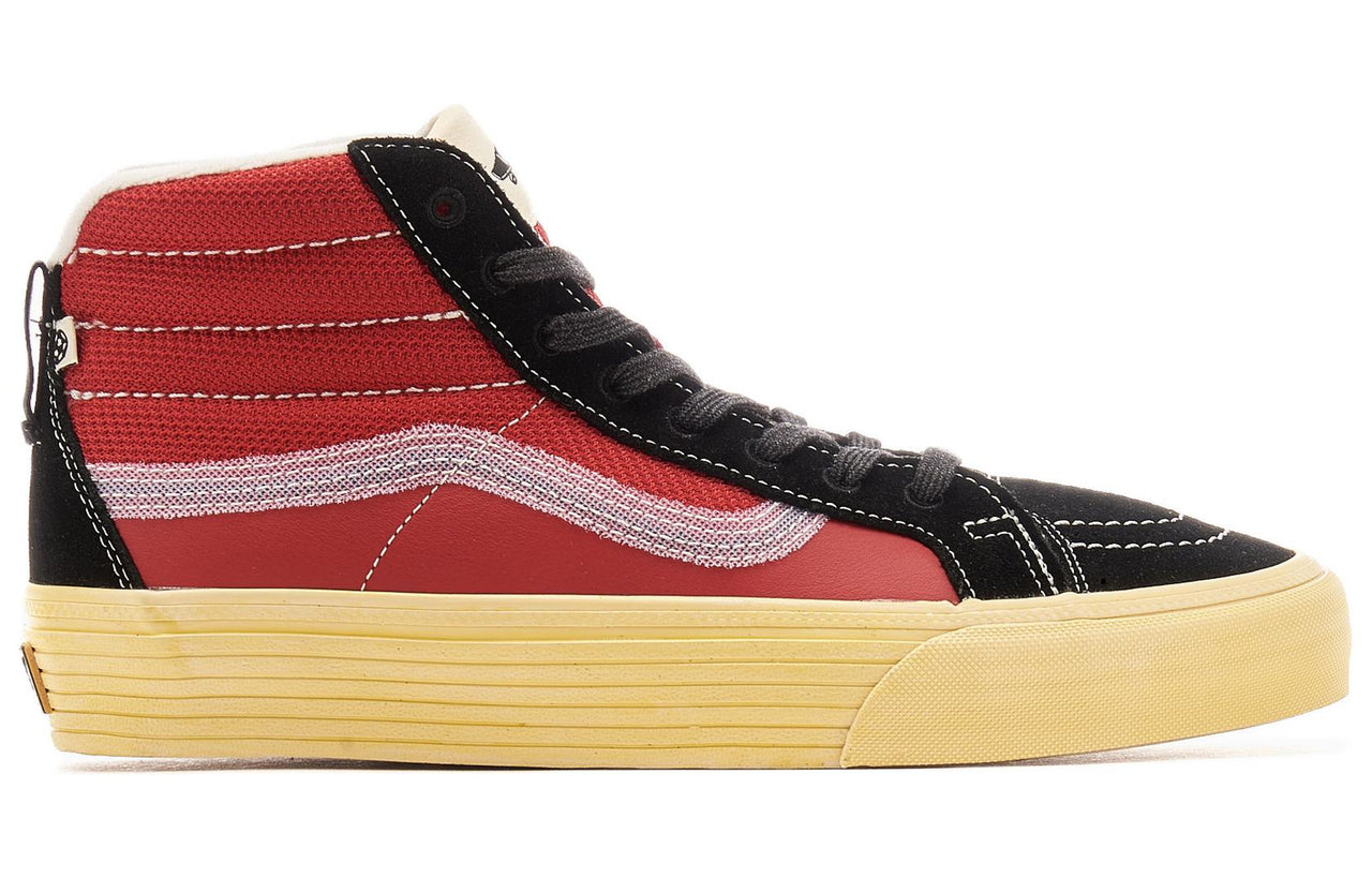 Vans SK8-HI Notchback Split VR3 LX 'Vintage Sport - Black Red' VN0A5FBH458