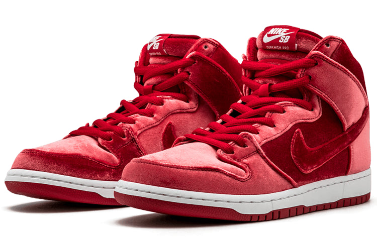 Nike SB Dunk High PRM 'Red Velvet' 313171-661