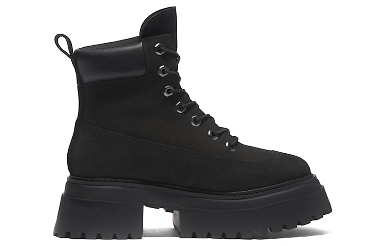 (WMNS) Timberland Sky 6 Inch Lace Up Boots 'Black Nubuck' A428J001
