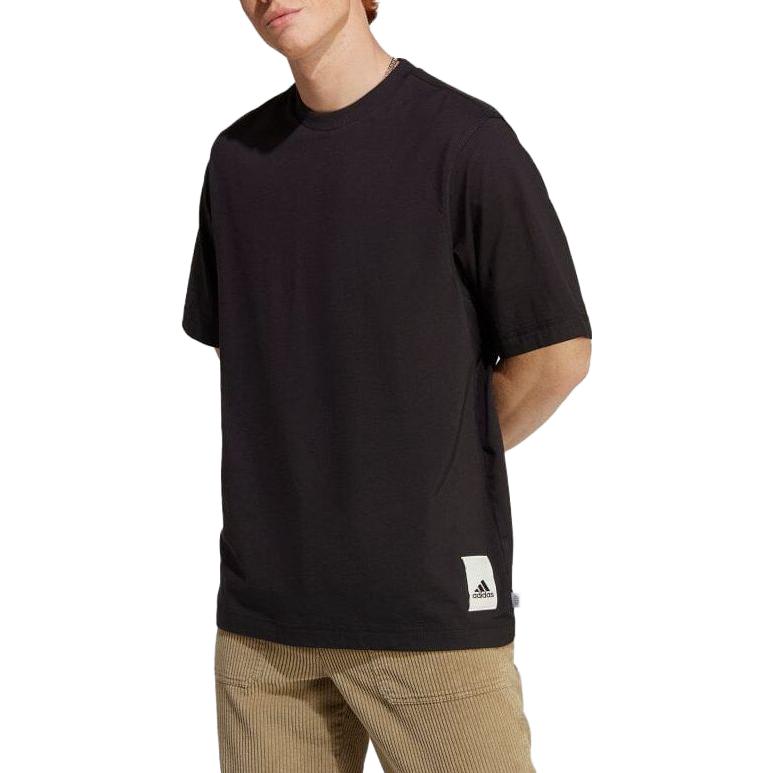 adidas Lounge T-Shirt Asia Sizing 'Black' IC4104