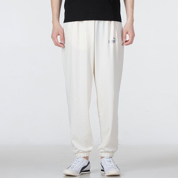 PUMA Casual Track Pants 'White' 671930-65