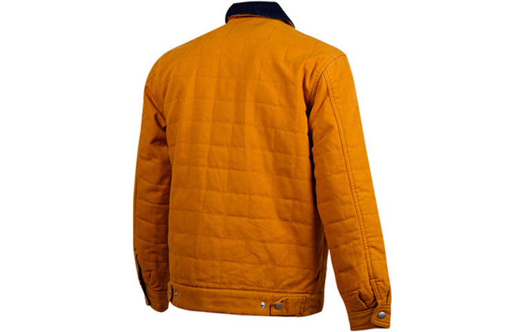 Men's Converse Retro Casual Cargo Jacket Yellow 10019460-A04