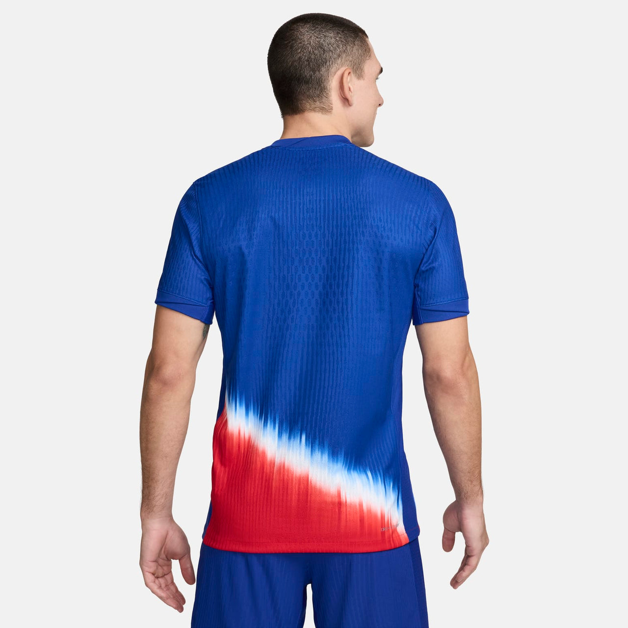 Nike USMNT 24 Match Away Authentic Soccer Jersey 'Blue Red' FJ4264-417
