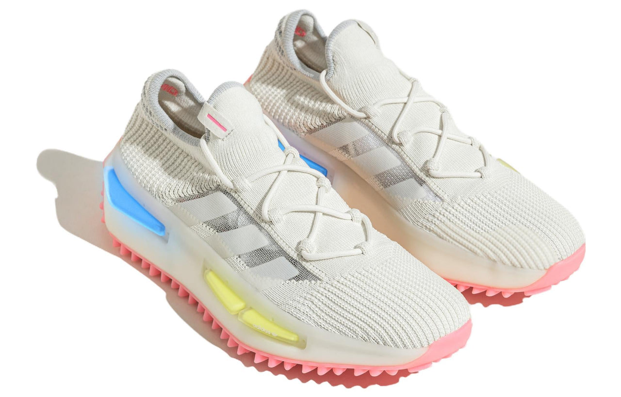 adidas Originals NMD_S1 'White Pink Yellow' Sample HQ4436