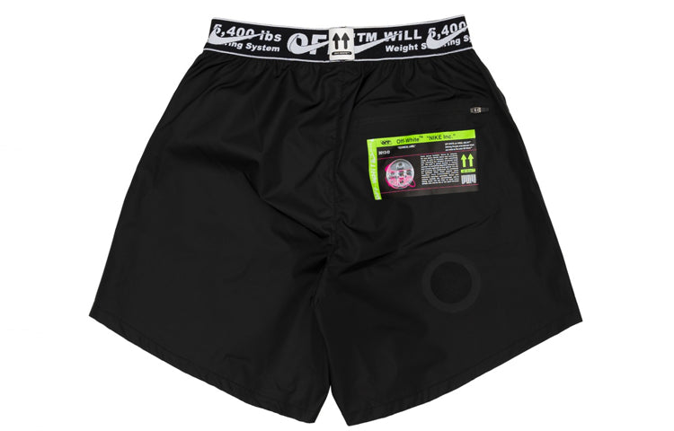 Nike x Off-White Running Shorts 'Black' CN5557-010