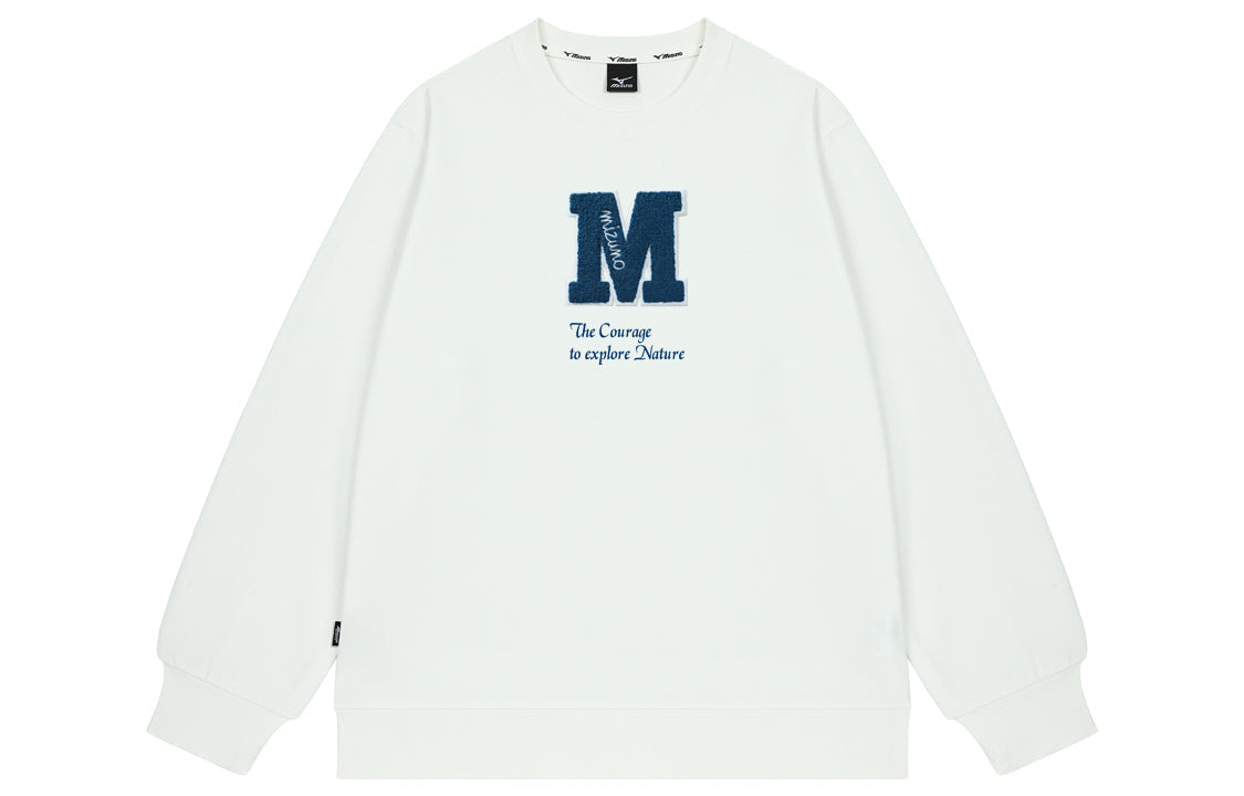 Mizuno Logo Casual Sweater 'White' A2CA2A71