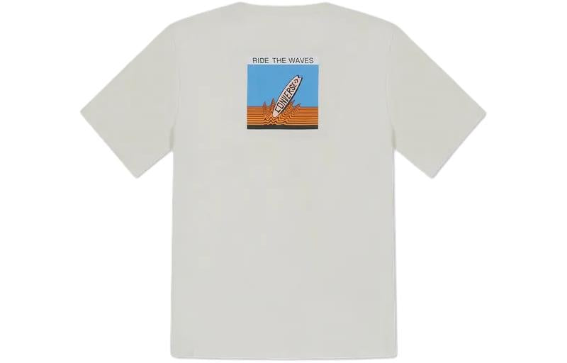 Converse Summer Verbiage T-Shirt 'Light Grey' 10027218-A01