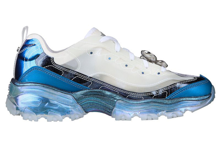 (WMNS) Skechers DLITES Crystal 'Floating Lady - White Blue' 149745-WBL