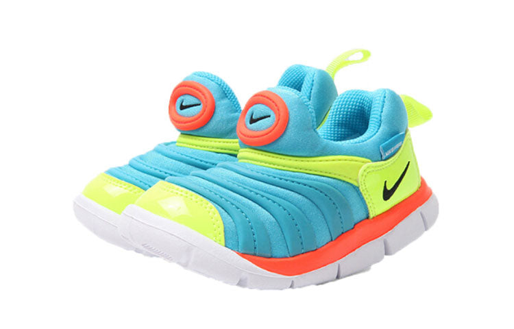 (TD) Nike Dynamo Free 'Light Blue Fury Volt' 343938-423