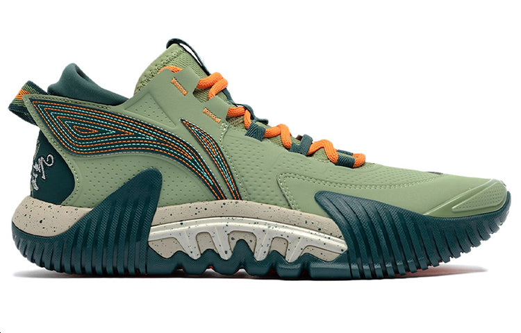 Li-Ning 2 Low Shock Absorption Low Tops Green ABFR005-12