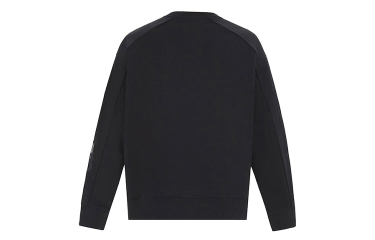 Men's Y-3 Arm Skeleton Pattern Loose Casual Black DZ4565