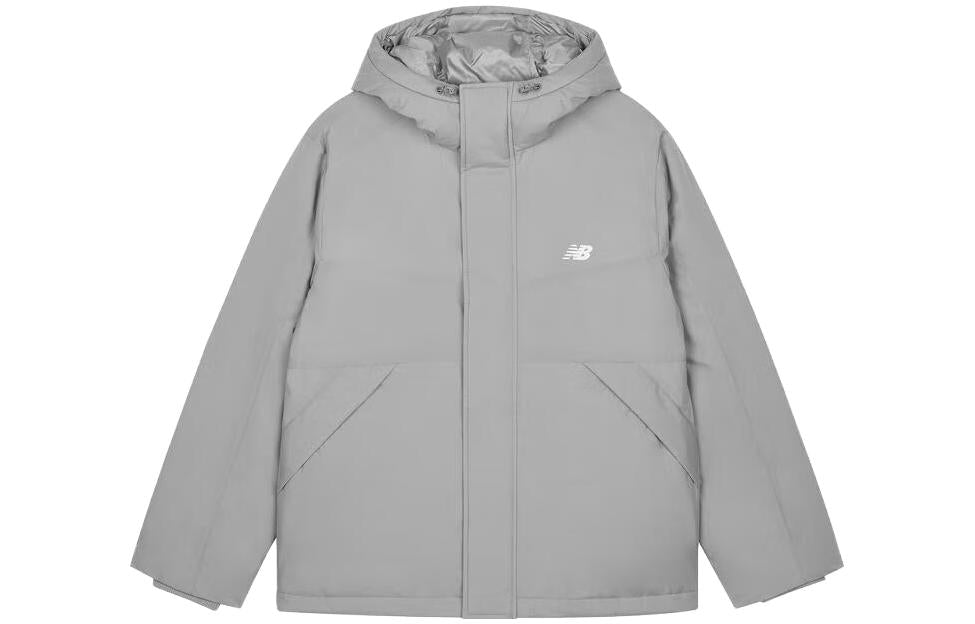 New Balance Warm Classic Down Jacket 'Grey' AMJ33322-TAG
