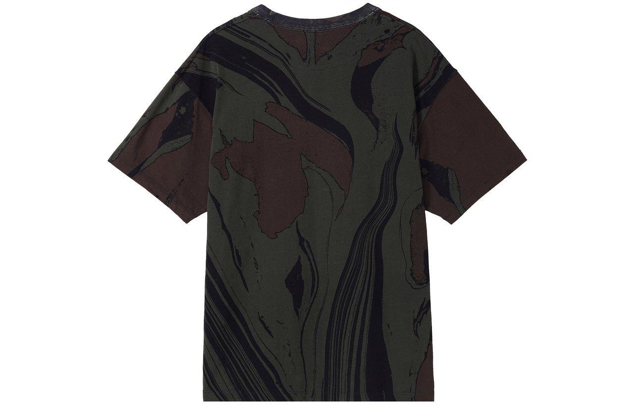 Men's Nike ACG Series Colorblock Round Neck Short Sleeve Black T-Shirt CW2295-325