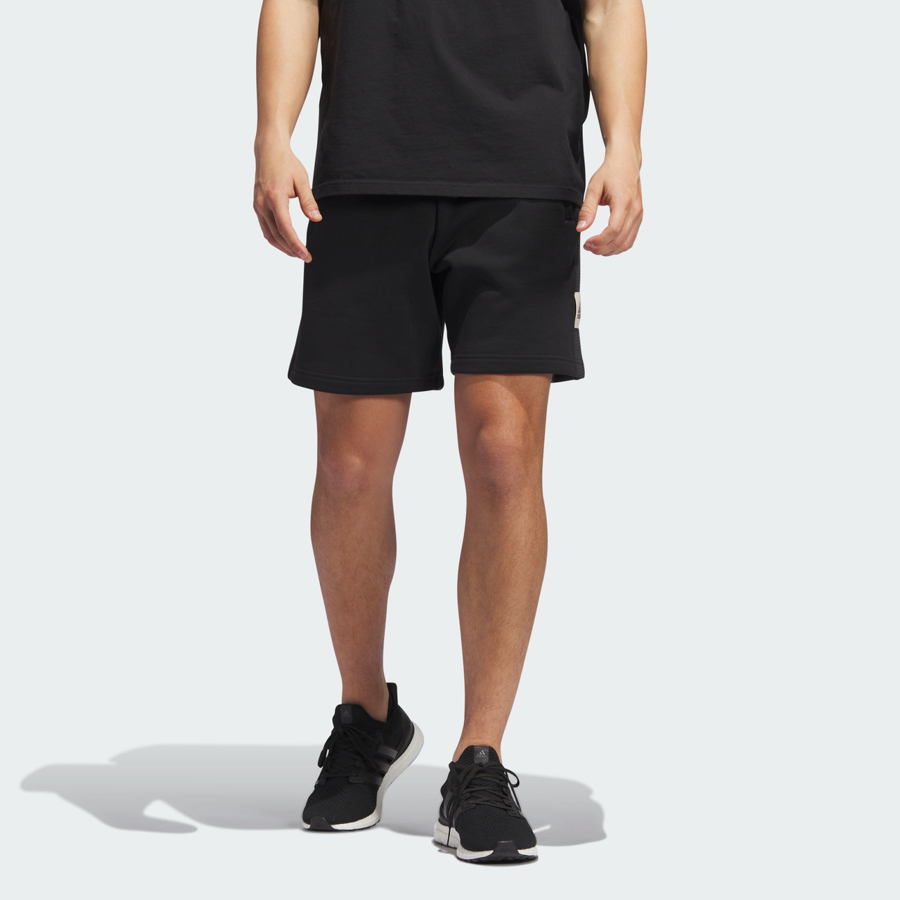 adidas All Szn Fleece Shorts 'Black' IK2129