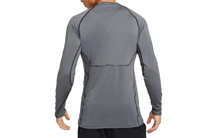 Nike Pro Dri-FIT Slim Fit Long-Sleeve Top 'Grey' DD1980-068