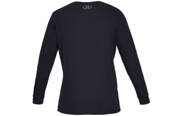 Under Armour Sportstyle Left Chest Long Sleeve T-shirt 'Black' 1329585-001