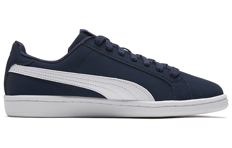 PUMA Smash Buck Blue/White Low Casual Board Shoes 356753-01