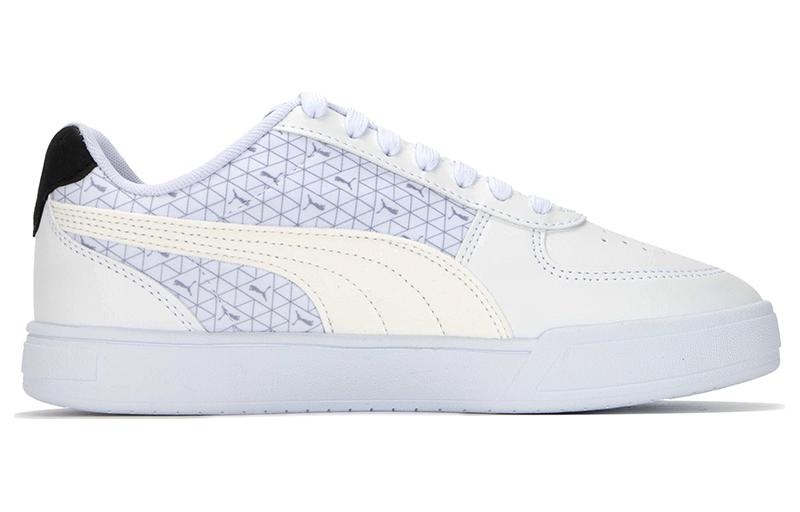 PUMA Caven Logo Power 'White Grey Black' 389330-01