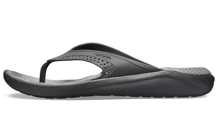 Crocs LiteRide Minimalistic Beach Flip-Flops Dark Grey 205182-0DD