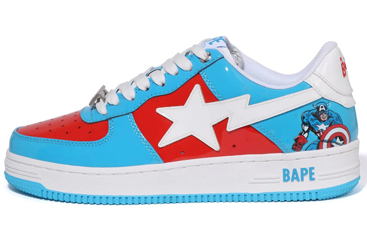 A Bathing Ape x Marvel Bape sta 'Captain America' 1I73-191-903