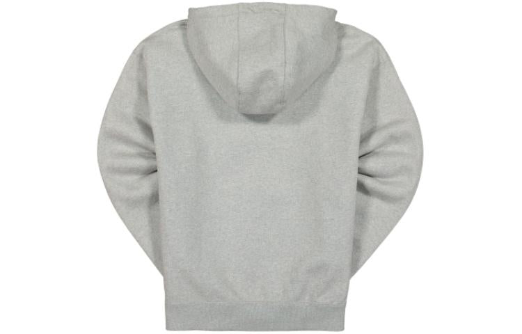Men's Nike Small Logo Loose Long Sleeves Pullover Hooded Sports Gray CV0552-063
