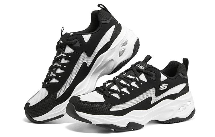 Skechers DLites 4.0 'Black White' 894126-BKW