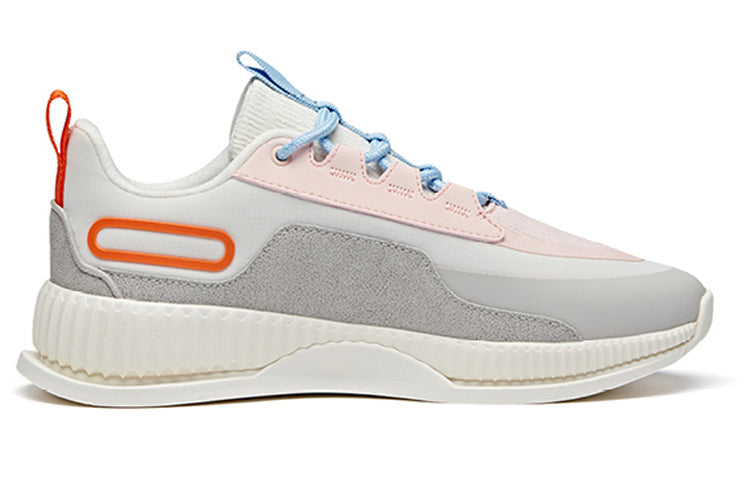 (WMNS) ANTA Life Series Sneakers 'Refuse Mediocrity Grey White' 122018888-1