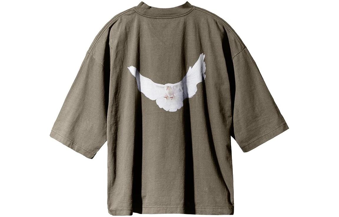 Yeezy Gap Engineered by Balenciaga SS22 Dove 3/4 Sleeve Tee 'Brown Tan' 719615TMVQ2