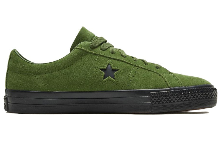 Converse One Star Pro Retro Low Tops Casual Skateboarding Shoes Unisex Green 166838C