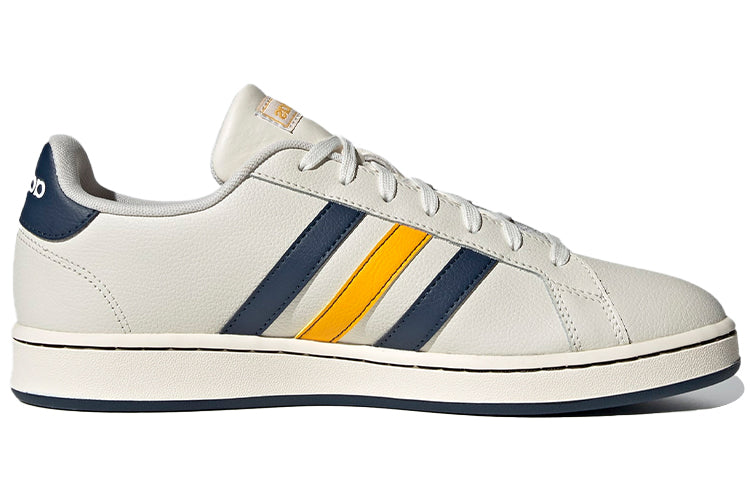 adidas neo Grand Court 'White Blue Yellow' FY8195