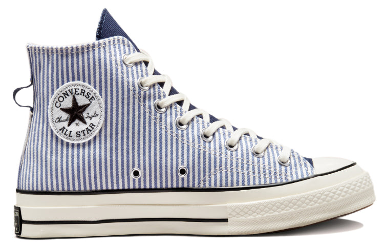 Converse Chuck 70 High 'Washed Indigo Hickory Stripes' A00472C